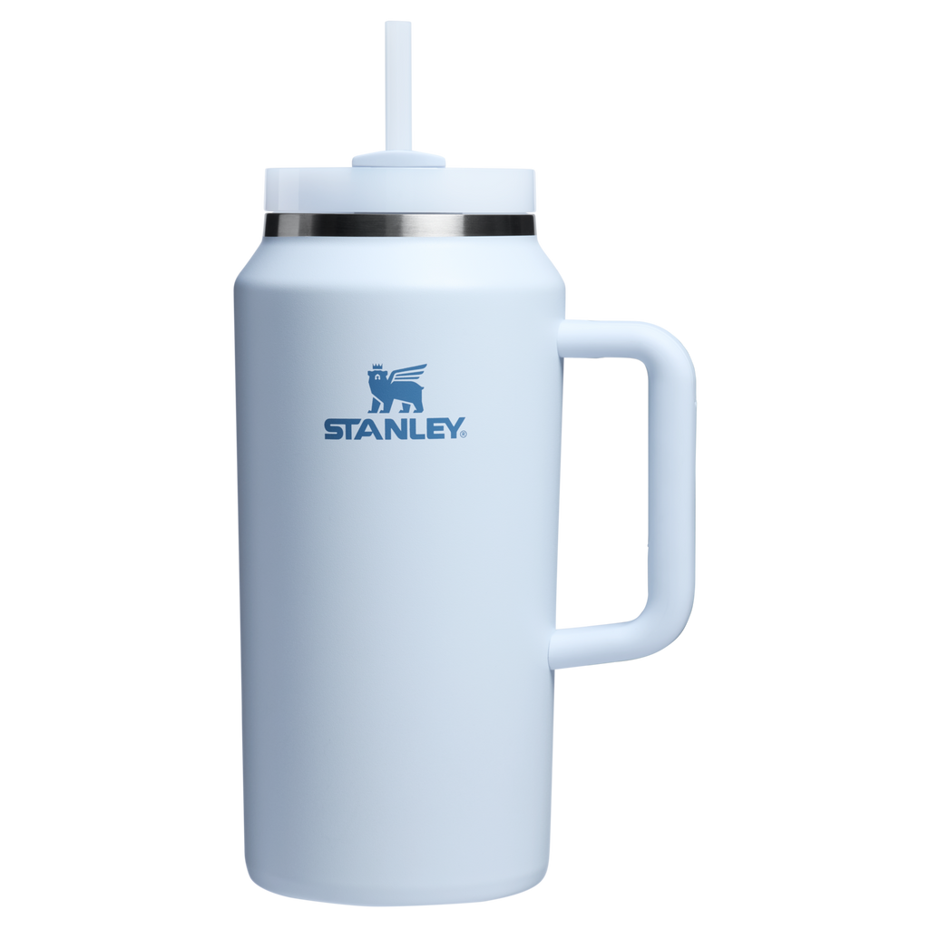 Large Capacity The Quencher H2.0 Flowstate Tumbler D033Q - Double-Wall Vacuum Insulated Travel Tumbler with Straw Detail