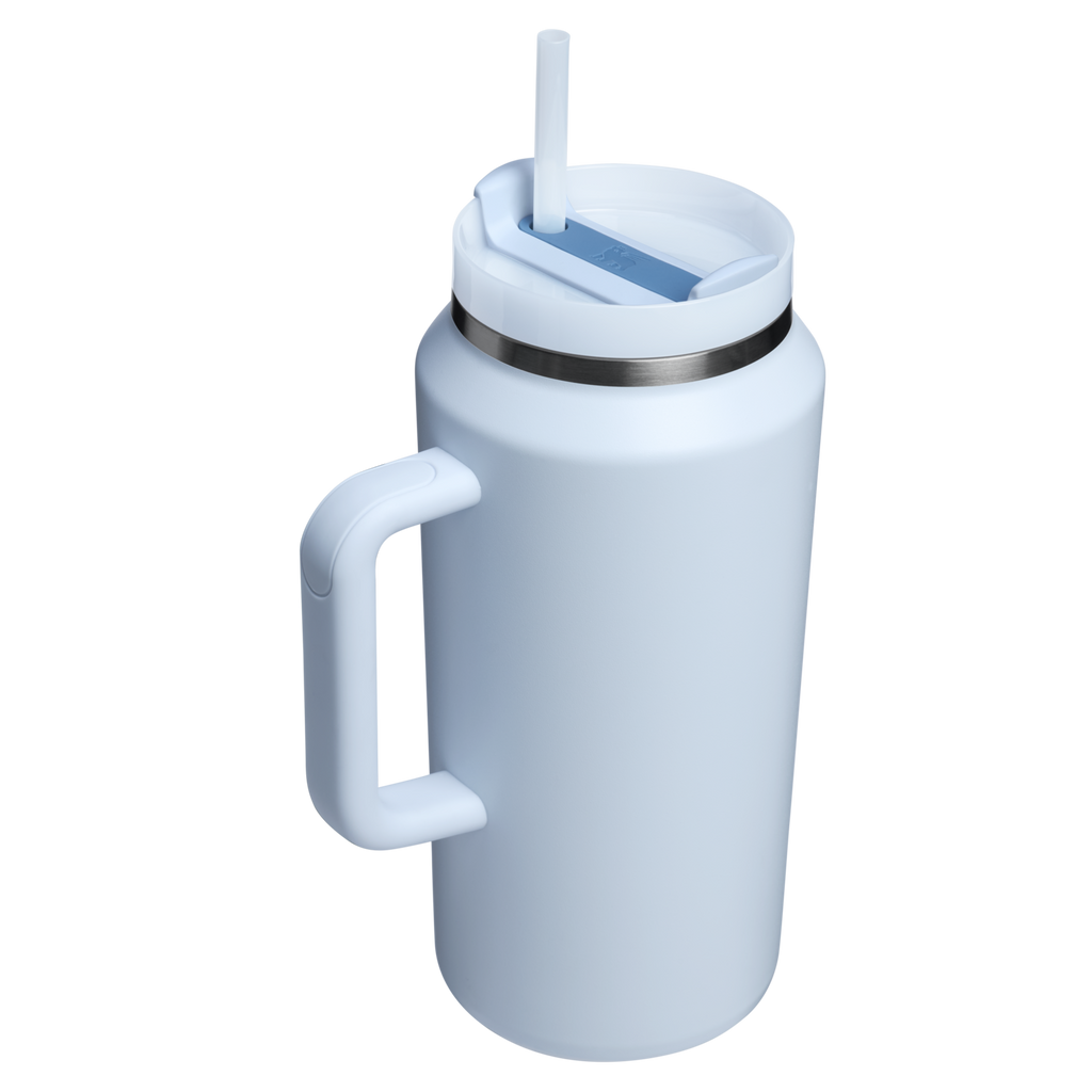 Large Capacity The Quencher H2.0 Flowstate Tumbler D033Q - Double-Wall Vacuum Insulated Travel Tumbler with Straw Detail