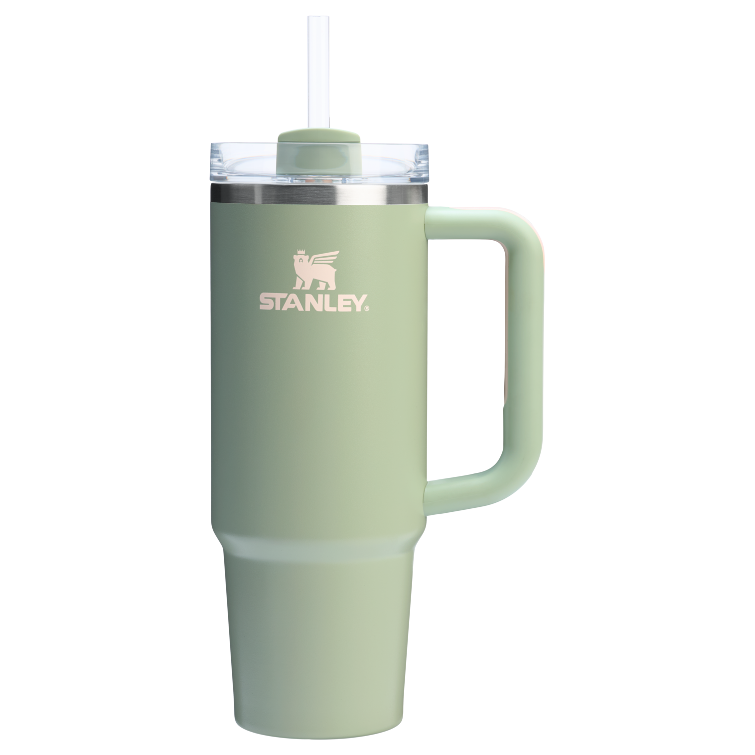 Insulated Travel The Quencher H2.0 Flowstate Tumbler | Stanley Create D331C - Double-Wall Vacuum Insulated Travel Tumbler with Straw Detail
