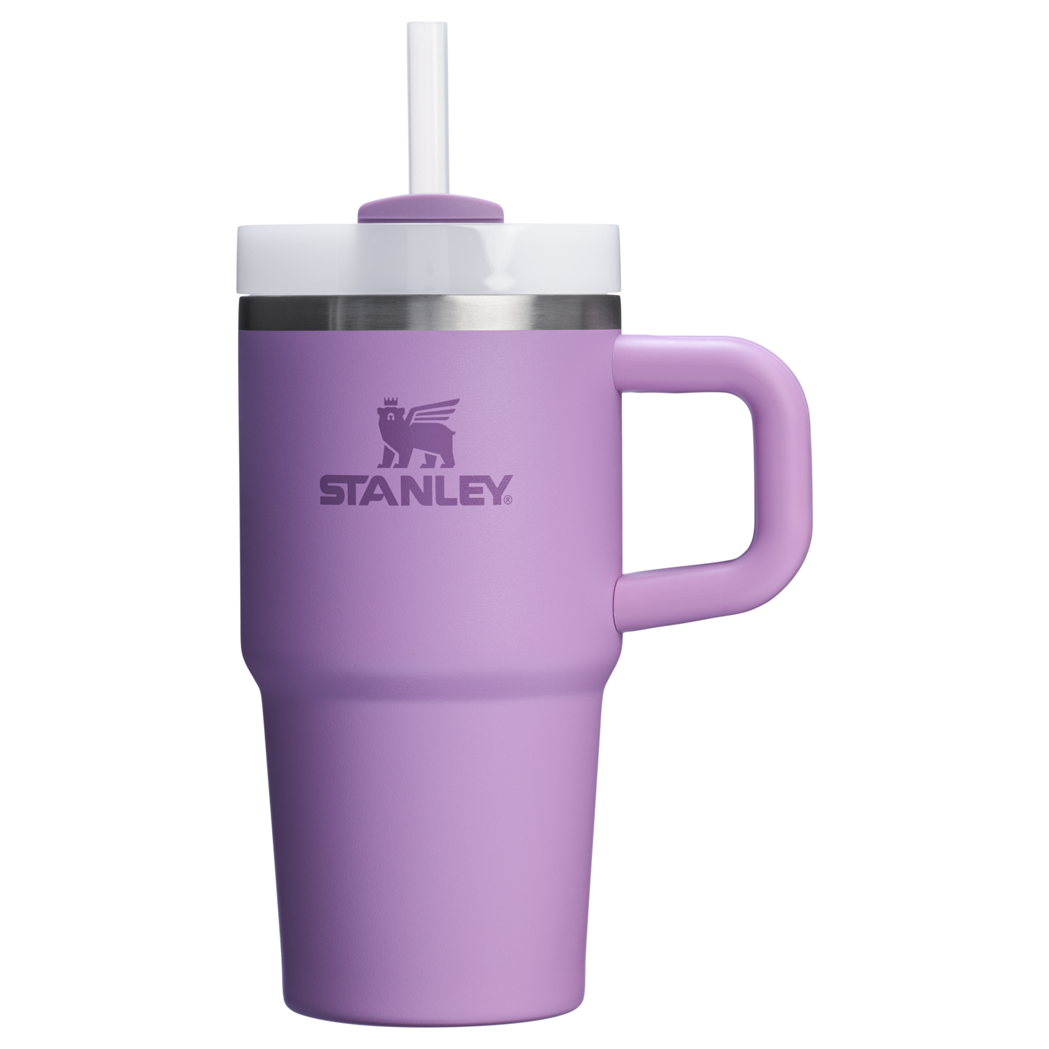 Insulated Travel The Quencher H2.O Flowstate Tumbler with Handle | Stanley Create D309N - FlowState 3-Position Lid Insulated Travel Mug Detail