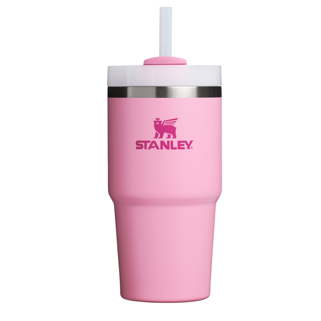 Large Capacity The Quencher H2.0 Flowstate Tumbler D030T - Double-Wall Vacuum Insulated Travel Tumbler with Straw - Ash