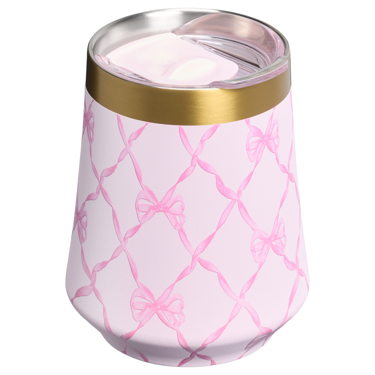 Premium Matte Stanley 1913 x LoveShackFancy Holiday Reserve Wine Tumbler D204X - Reserve Collection Stainless Steel Whiskey Cup Detail