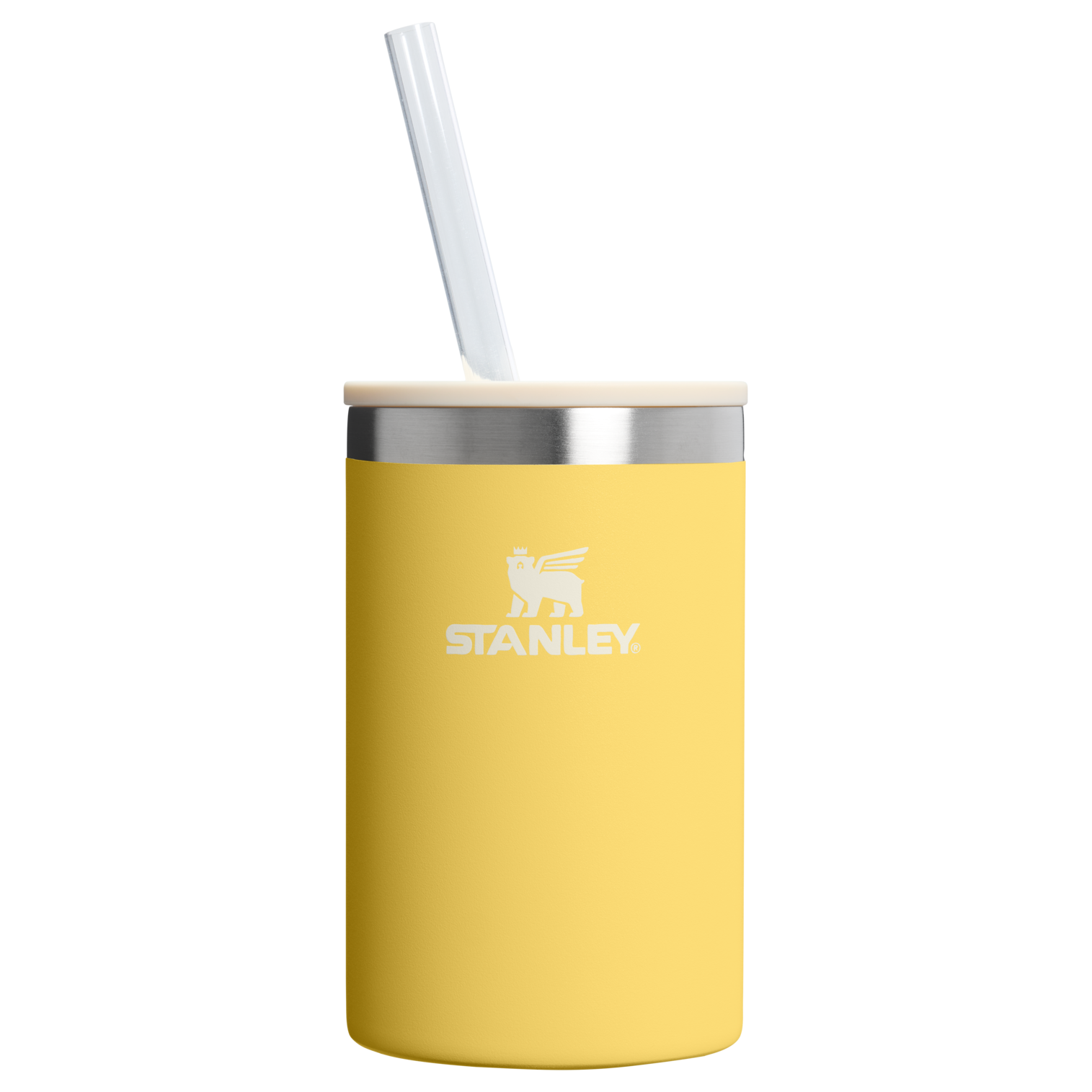 Leak-Proof Insulated The Everyday Can Cooler Cup | Stanley Create D313H - Heavy-Duty Ice-Retention Food & Beverage Carrier - Daffodil