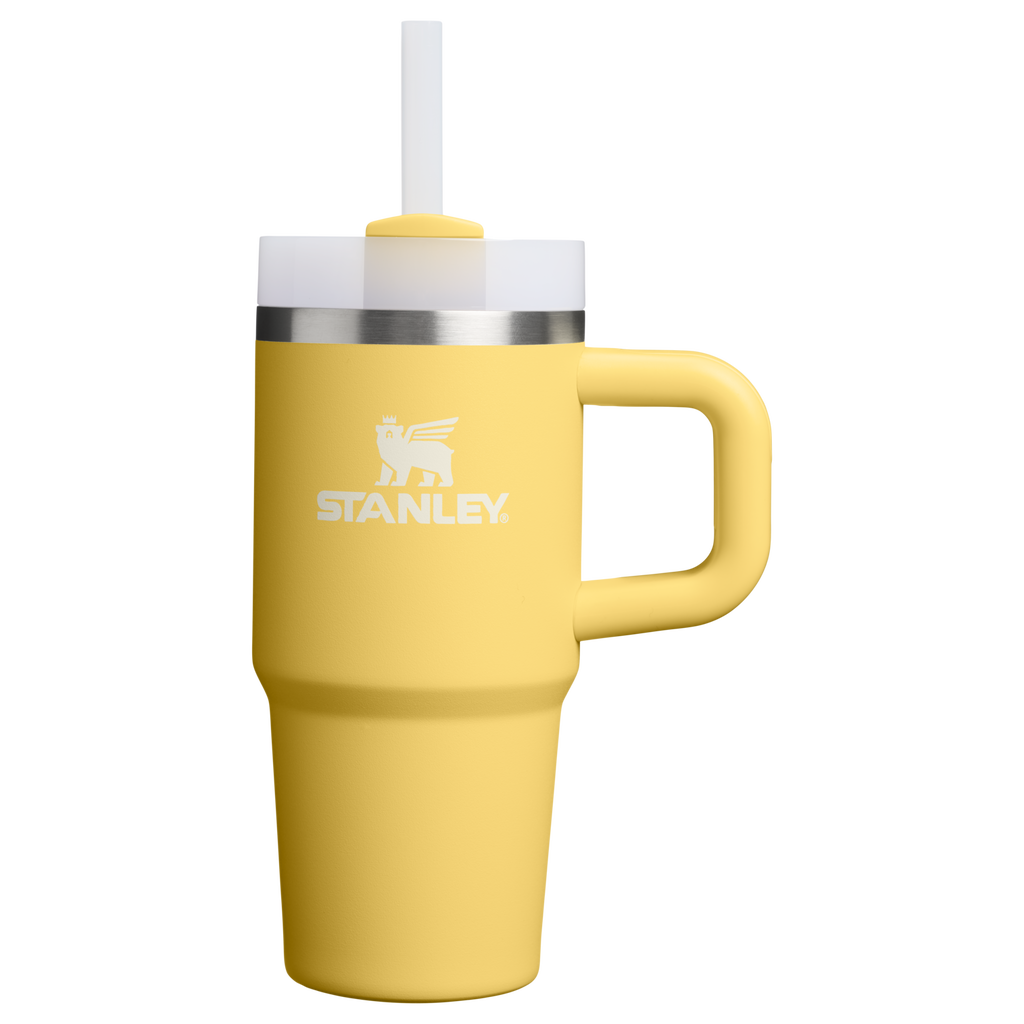 Splash-Resistant FlowState The Quencher H2.O Flowstate Tumbler | Stanley Create D291F - FlowState 3-Position Lid Insulated Travel Mug - Daffodil