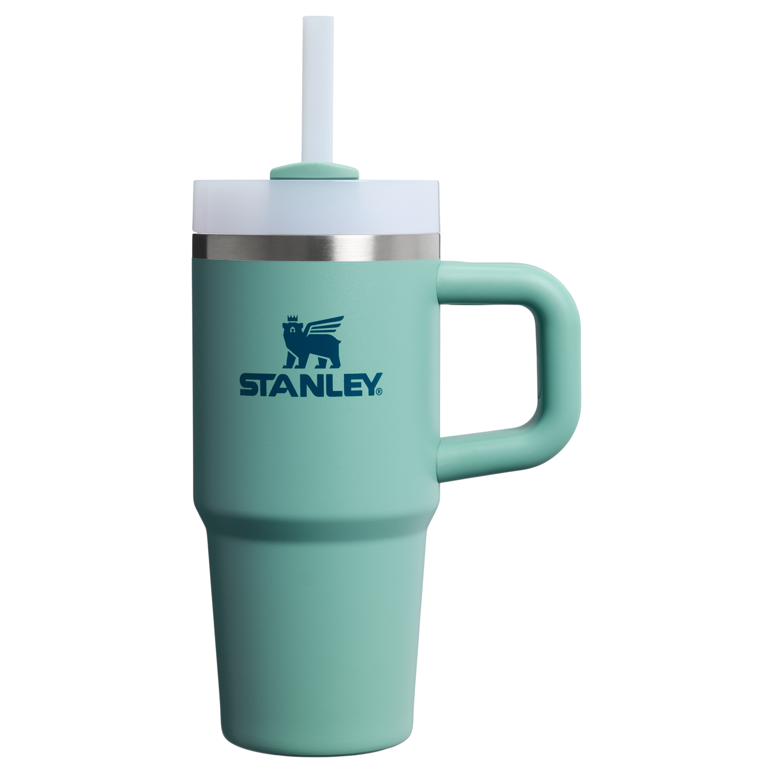 Splash-Resistant FlowState The Quencher H2.O Flowstate Tumbler | Stanley Create D291F - FlowState 3-Position Lid Insulated Travel Mug Detail