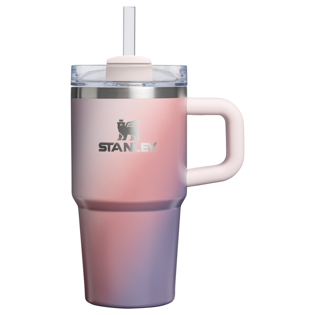 Large Capacity The Quencher H2.O Flowstate Tumbler D069R - FlowState 3-Position Lid Insulated Travel Mug - Dawn Spiral