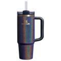 Splash-Resistant FlowState The Dream Weaver Quencher H2.0 Flowstate Tumbler D283T - Double-Wall Vacuum Insulated Travel Tumbler with Straw - Star Shine