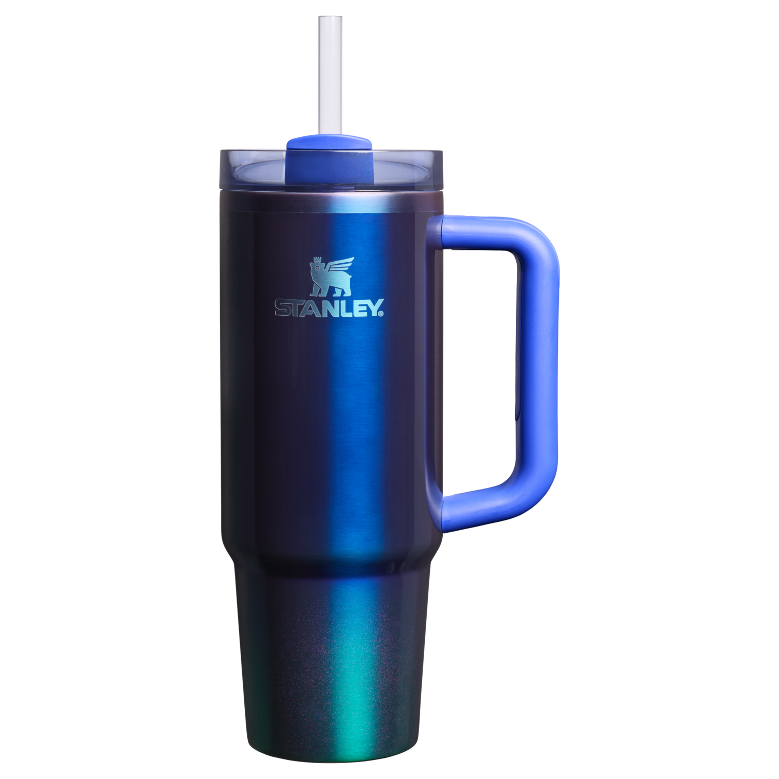 Splash-Resistant FlowState The Dream Weaver Quencher H2.0 Flowstate Tumbler D283T - Double-Wall Vacuum Insulated Travel Tumbler with Straw Detail