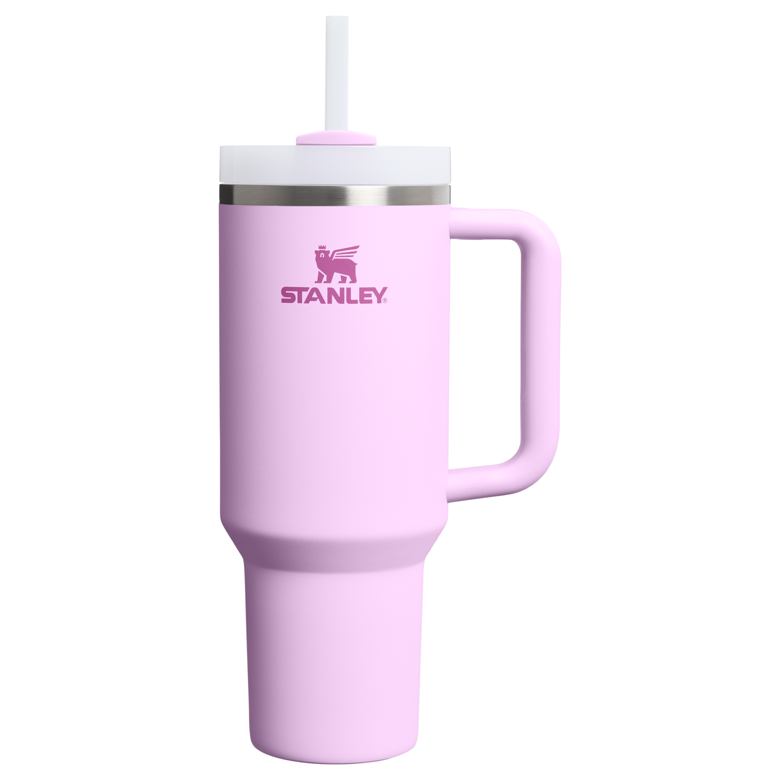 Splash-Resistant FlowState The Quencher H2.0 Flowstate Tumbler D050X - 40oz Large Capacity Car-Cup Friendly Quencher - Soft Orchid