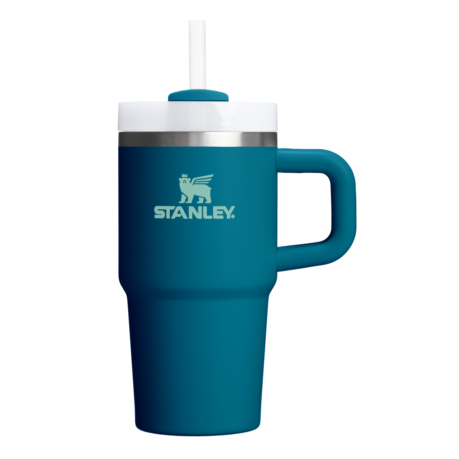 Large Capacity The Quencher H2.O Flowstate Tumbler | Stanley Create D274S - FlowState 3-Position Lid Insulated Travel Mug - Coastal Teal