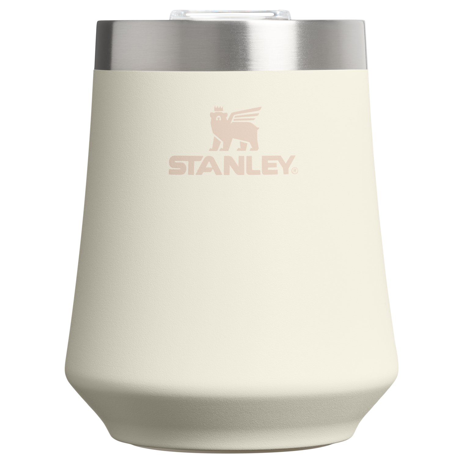 Elegant Stemless The Reserve Wine Tumbler D125V - Elegant Stemless Vacuum Insulated Wine Tumbler - Cream