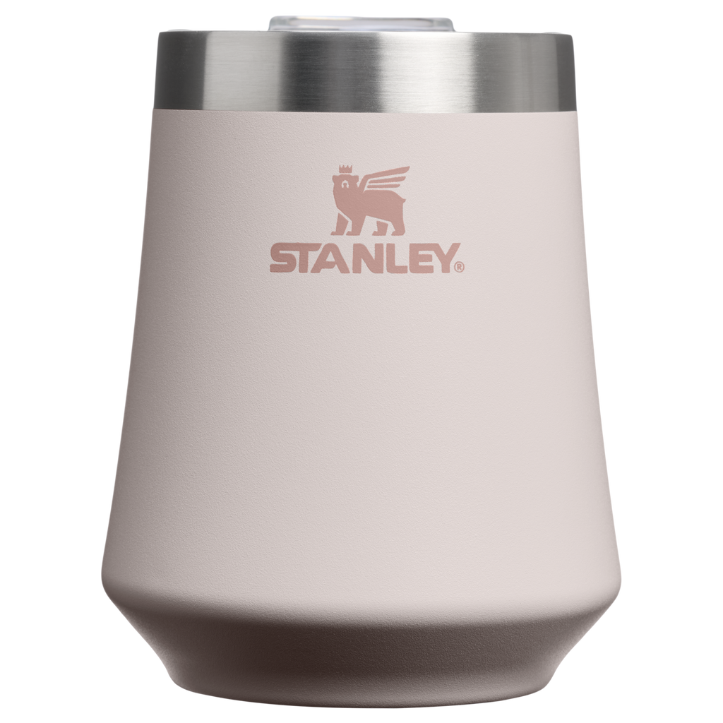 Elegant Stemless The Reserve Wine Tumbler D125V - Elegant Stemless Vacuum Insulated Wine Tumbler - Rose Quartz