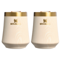 Elegant Stemless The Cheers & Cheer Reserve Wine Tumbler | 2-pack D190T - Elegant Stemless Vacuum Insulated Wine Tumbler - Birch Woodgrain