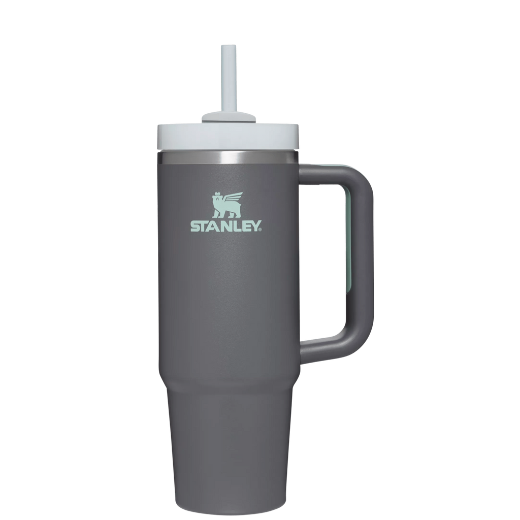 Insulated Travel The Quencher H2.0 Flowstate Tumbler | Stanley Create D331C - Double-Wall Vacuum Insulated Travel Tumbler with Straw Detail